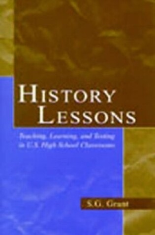 Cover of History Lessons