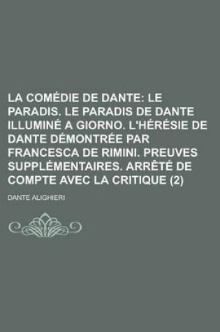 Cover of La Comedie de Dante (2)