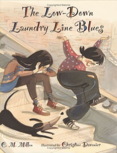 Book cover for The Low-down Laundry Line Blues