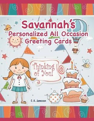 Cover of Savannah's Personalized All Occasion Greeting Cards