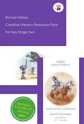 Book cover for Roman History Creative Literacy Resource Pack for Key Stage Two