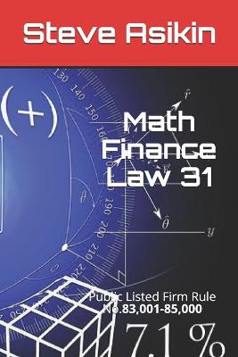 Book cover for Math Finance Law 31