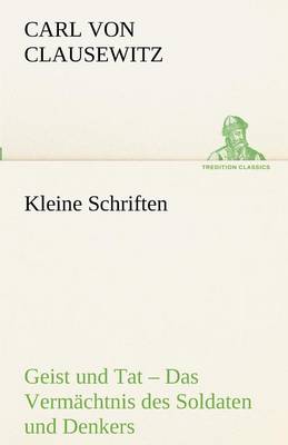 Book cover for Kleine Schriften