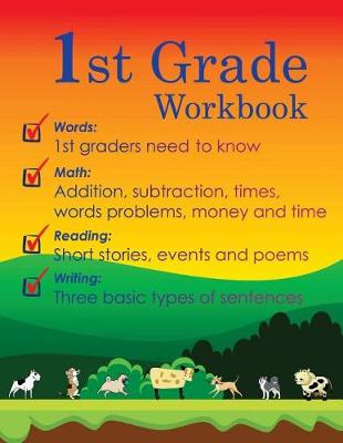 Book cover for 1st Grade Workbook