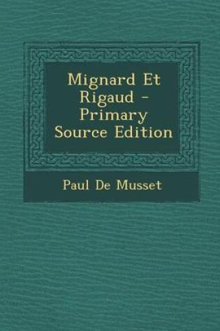 Cover of Mignard Et Rigaud