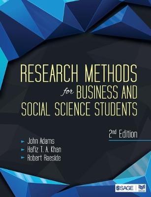 Book cover for Research Methods for Business and Social Science Students