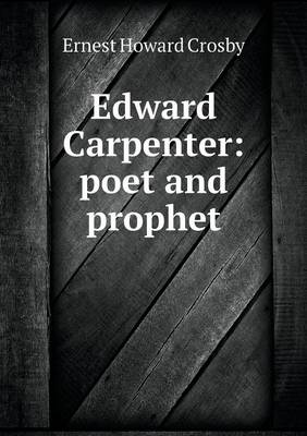 Book cover for Edward Carpenter