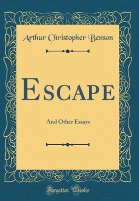 Book cover for Escape