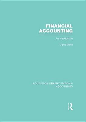 Book cover for Financial Accounting: An Introduction: An Introduction