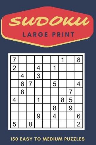 Cover of Sudoku Puzzles Large Print