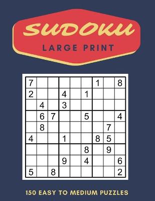 Cover of Sudoku Puzzles Large Print