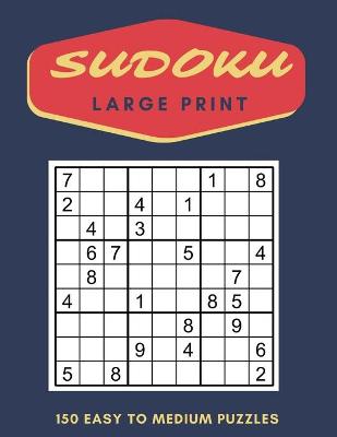 Book cover for Sudoku Puzzles Large Print