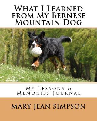 Book cover for What I Learned from My Bernese Mountain Dog