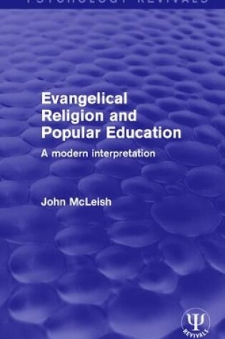Cover of Evangelical Religion and Popular Education