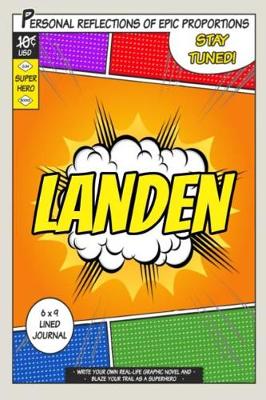 Book cover for Superhero Landen