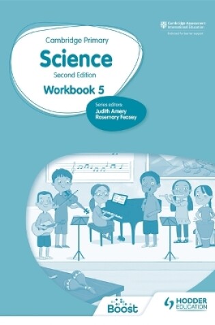 Cover of Cambridge Primary Science Workbook 5 Second Edition