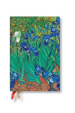 Cover of Van Gogh’s Irises (Van Gogh’s Irises) Mini Verso 12-month Dayplanner 2024