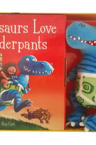 Cover of Dinosaurs Love Underpants Book and Toy