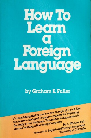 Cover of How to Learn a Foreign Language