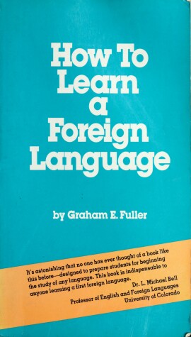 Book cover for How to Learn a Foreign Language