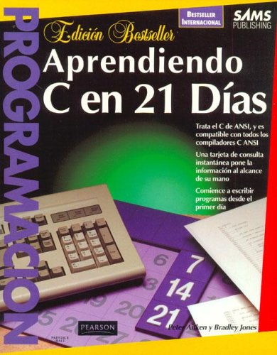 Book cover for Aprendiendo C En 21 Dais