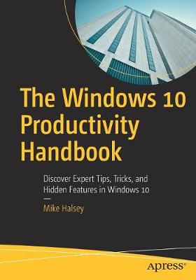 Book cover for The Windows 10 Productivity Handbook