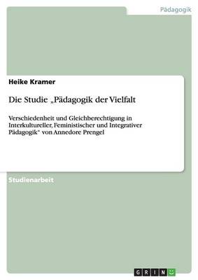 Book cover for Die Studie "Padagogik der Vielfalt