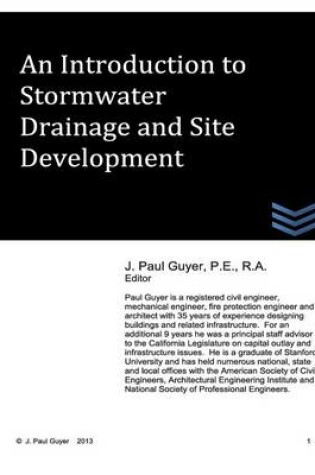 Cover of An Introduction to Stormwater Drainage and Site Development