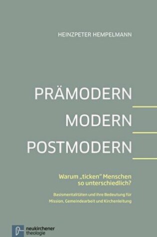 Cover of PrAmodern - Modern - Postmodern