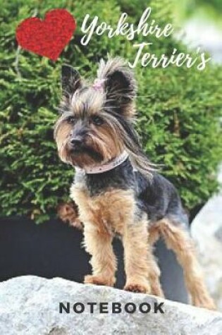 Cover of Yorkshire Terrier Notebook