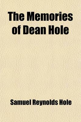 Book cover for The Memories of Dean Hole