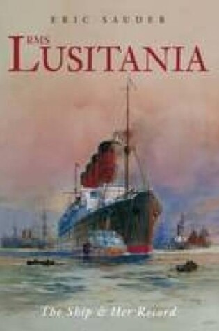 Cover of RMS Lusitania