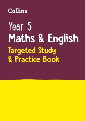 Book cover for Year 5 Maths and English KS2 Targeted Study & Practice Book