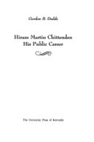 Cover of Hiram Martin Chittenden