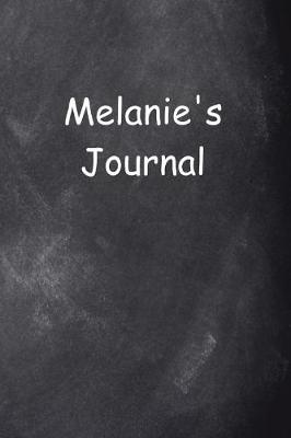 Cover of Melanie Personalized Name Journal Custom Name Gift Idea Melanie