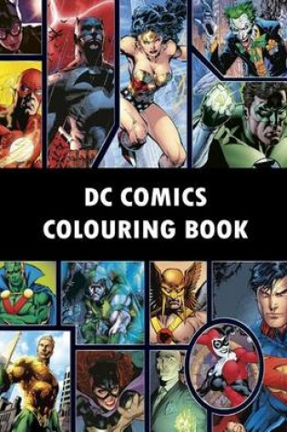 Cover of DC Comics Colouring Book