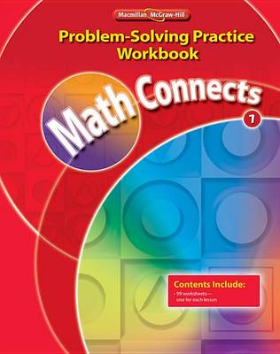 Book cover for Math Connects: Problem-Solving Practice Workbook, Grade 1