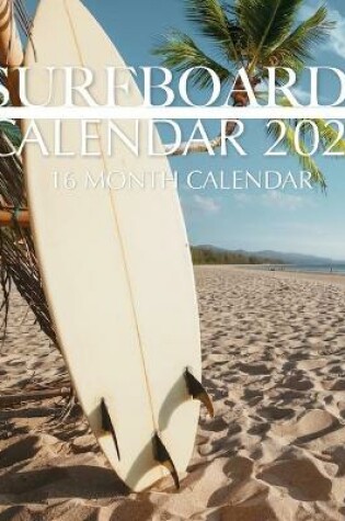 Cover of Surfboards Calendar 2021