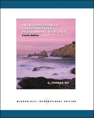 Book cover for An Introduction to Object-Oriented Programming With Java