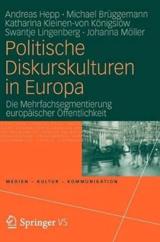 Cover of Politische Diskurskulturen in Europa