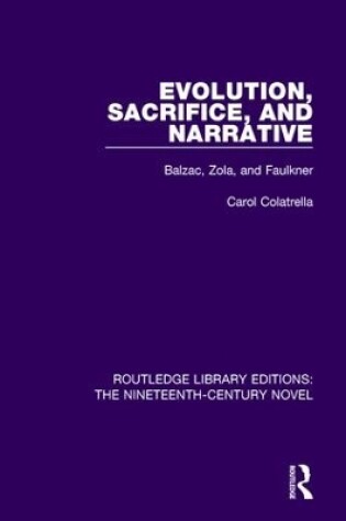 Cover of Evolution, Sacrifice, and Narrative