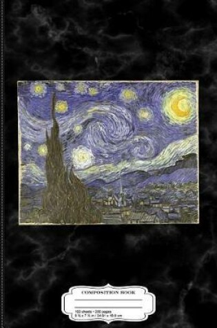 Cover of Van Gogh Starry Night Composition Notebook