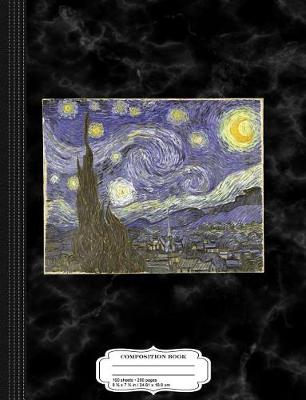 Book cover for Van Gogh Starry Night Composition Notebook