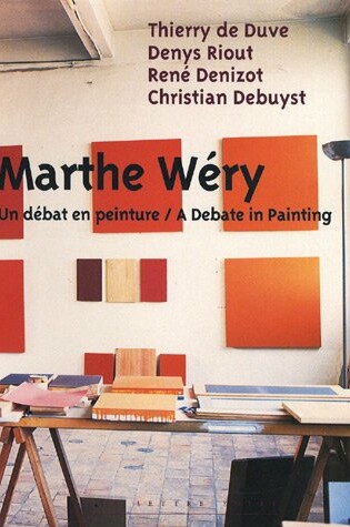 Cover of Marthe Wery: a Debate in Painting