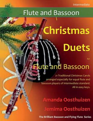 Book cover for Christmas Duets for Flute and Bassoon