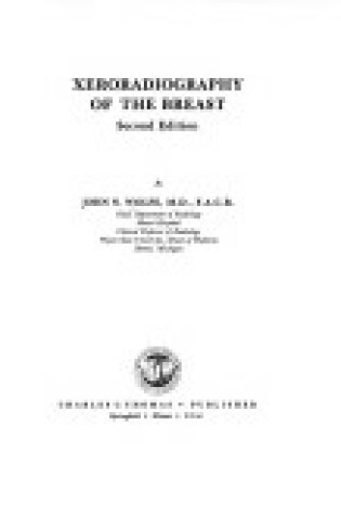 Cover of Xeroradiography of Breast