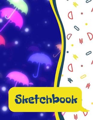 Book cover for Sketchbook for Kids - Large Blank Sketch Notepad for Practice Drawing, Paint, Write, Doodle, Notes - Cute Cover for Kids 8.5 x 11 - 100 pages Book 24