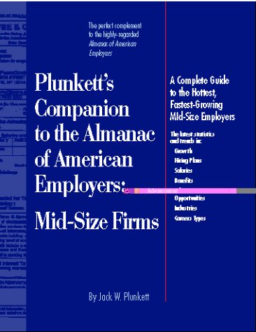 Cover of Plunkett's Companion to the Almanac of American Employers