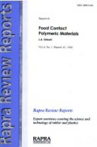 Cover of Food Contact Polymeric Materials