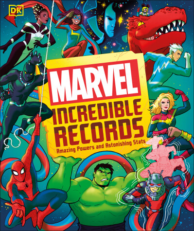 Book cover for Marvel Incredible Records